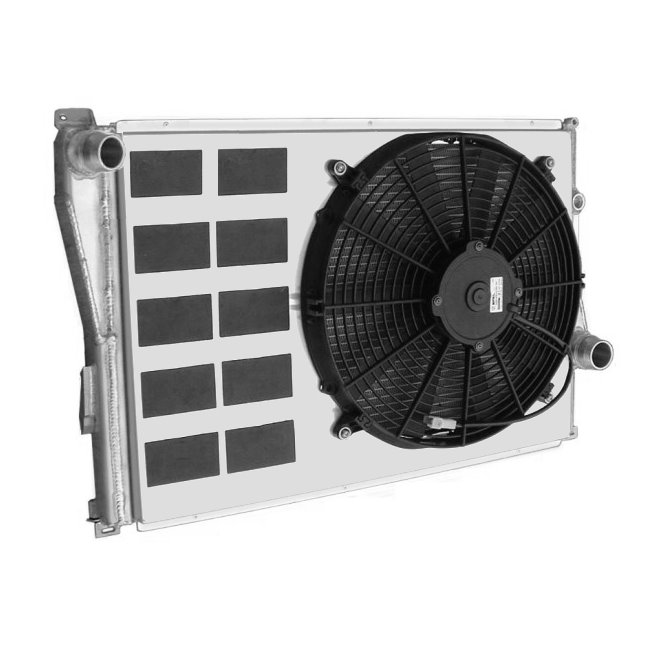 BMW E46 M3 Competition Cooling Kit with Offset Fan (1999-05)